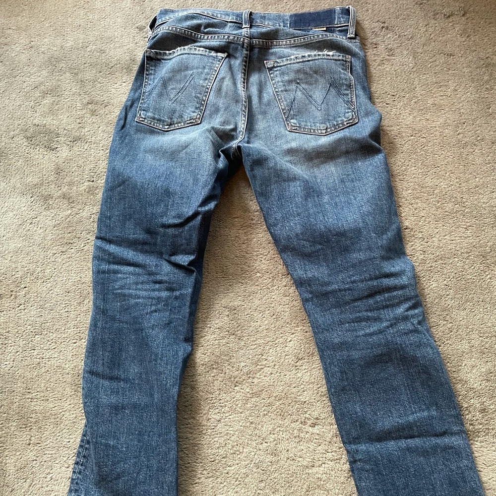 Mother the scrapper jeans